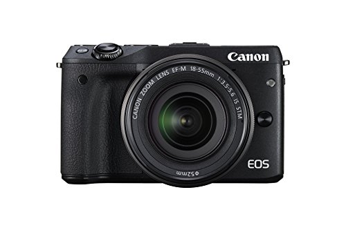 Canon EOS M3 Systemkamera (24 Megapixel APS-C CMOS-Sensor, WiFi, NFC, Full-HD) Kit inkl. EF-M 18-55 mm IS STM Objektiv schwarz Canon EOS M3 Systemkamera (24 Megapixel APS-C CMOS-Sensor, WiFi, NFC, Full-HD) Kit inkl. EF-M 18-55 mm IS STM Objektiv schwarz Bilder