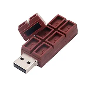 16GB USB Flash Drive Chocolate Pen Drive Stick External Storage Pendrives for PC