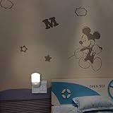 [LEDemain] 9 LED-Nachtlicht mit Bewegungsmelder / LED Sensorleuchte Nachtleuchte Ideal für Dunkel Treppen, Ecken, Flur, Bad, Schlafzimmer, Küche, Kinderzimmer usw.(2 Stücke in Pack) - 4