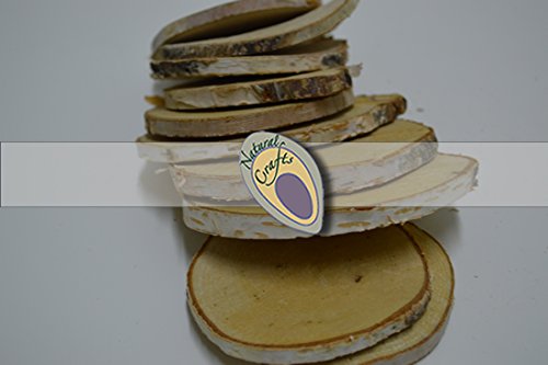 Natural Log Slice Birch Tree Bark Wedding Table Decoration