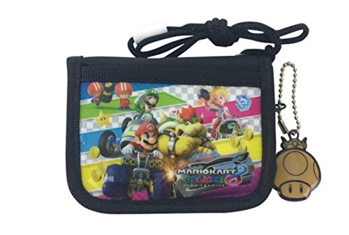 Preisvergleich Produktbild JP Mario Kart 8 Deluxe Round Zipper Wallet / Mario vs Bowser