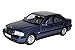 Produktbild BOS Mercedes-Benz C-Klasse Limousine W202 Blau 1993-2001 1/18 Modell Auto mit individiuellem Wunschkennzeichen