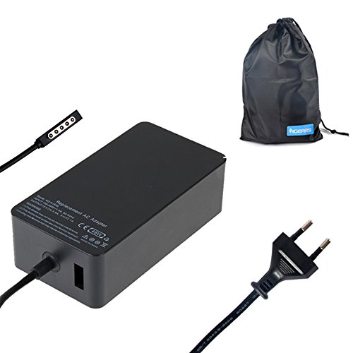 iGears-Pro 48W 12V/3.6A Ersatz AC Adapter Laptop Notebook Tablet Netzteil Ladegerät Charger für Microsoft Surface Pro/RT Surface Pro 1 Pro 2