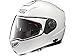 Produktbild Nolan N104 ABSOLUTE CLASSIC Klapphelm Motorrad Polycarbonat n-com - Metall Weiss Größe M