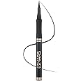 MARS Smudge Proof Liquid Pen Eyeliner with Ultra Fine Tip | Matte Finish & Waterproof (1.5g) (Jet Black)