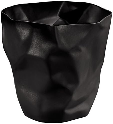 LexMod Lava Trash Bin, Black by Modway Furniture