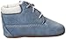 Timberland Crib, Unisex-Baby Booties, Blue, , 6 Months(Manufacturer Size:6-9 Months, 17 EU )