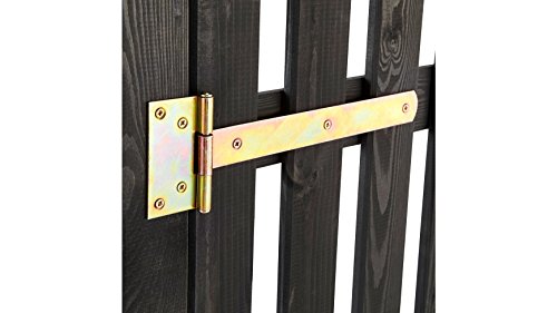 PROMADINO Set: Pergola Ben, mit Tür, anthrazit, B/T/H: 200/65/208 cm - 5