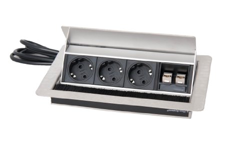 Preisvergleich Produktbild Schulte Evoline Flip Top Data, Edelstahl, 934.20.002