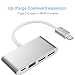 Produktbild martialart Reversible Lade-Hub Typ C USB 3.0 USB 2.0 USB-C OTG Hub-Ladeadapter Konverter