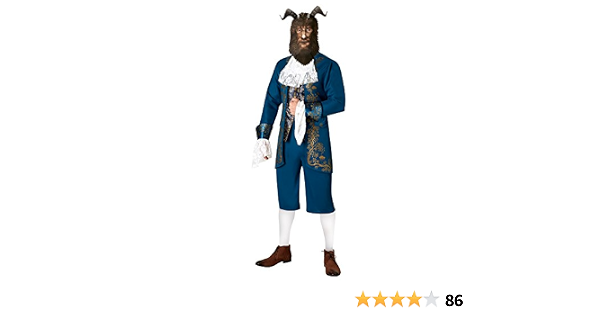 Rubie's Costume per Uomo, a Tema della Bestia della Disney, dal Film “La Bella  e la Bestia” : Amazon.it: Giochi e giocattoli
