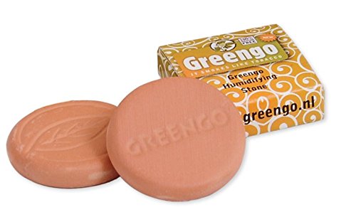 3 Stück Greengo Tabakbefeuchter Hydrostone Ton Humydrolen Humidrole Pouch Button gegen trockenen Tabak Zigaretten