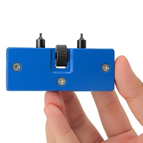 Uhrenwerkzeug, Gehäuseöffner, Uhrenreparatur Zilong verstellbarer Uhr Werkzeug zu öffnen und schliessen für Schraub-Deckel Uhren - 6