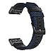 Produktbild Happysdh Armband kompatibel mit Garmin Fenix 5X/5X Plus/Fenix 3/3HR, Smartwatch Zubehör Nylon Uhrenarmband Ersatzarmband Armbänder Smartwatch für Männer Frauen