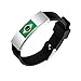 Produktbild Naisidier 2018 World Cup Armband Wristband Silikon National Country Flag Russland FIFA Soccer Fans Mode Bangles Länge verstellbar 19 cm-22 cm