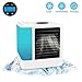 Produktbild Mini Luftkühler Air Cooler Klimagerät Raumluftkühler Mobile Klimaanlage-Luftbefeuchter und Luftreiniger 3 Leistungsstufen und 7 Farben LED Licht für Büro Heim und Outdoor Reisen
