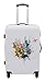 Produktbild F|23, 2-tlg. Hartschalen Trolley –Set, 70 + 60 cm Trolleys, Mit Zahlenschloss, 4-Rollen-System, PopArt, Voyage, Weiß, 77050-12