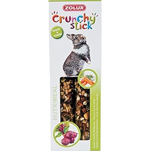Zolux Crunchy Stick – Figura Decorativa para Conejo (115 g)