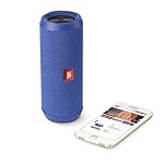 JBL-Flip-3-Spritzwasserfester-Tragbarer-Bluetooth-Lautsprecher-mit-auerordentlich-Kraftvollem-Klang-im-Kompakten-Design-Blau