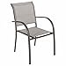 Produktbild Hespéride Gartenstuhl Piazza – H. 88 cm – Taupe und grau