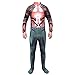 Price comparison product image Hope Justice League: Aquaman Costume,Kids Men Superhero Aquaman Onesie Cosplay Outfit Halloween Clothing Siamese Tights Masquerade Props,A-155~160 cm