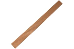 CEWROM Rampa per soglia, 90,5 x 5 x 1 cm, in PVC, superficie antiscivolo, rampa per sedia a rotelle, scooter, carrozzina