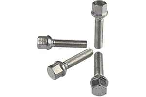 ‎HASKYY 20 Radschrauben M12x1,5x40 für MB - DB FELGEN I Kugelbund I Made in Europa I SW 17mm