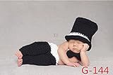 Junsi Newborn Baby G-144 Toddler Infant Knitted Costume Set Photo Photographie Prop