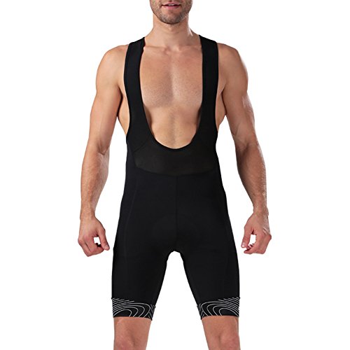 Rmine Herren fahrrad Trägerhose Kurz Rennradhose mit Sitzpolster
