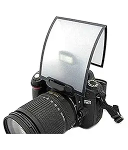 SUPERNIC Universal Pop-up Flash Diffuser Soft Box for DSLR (Multicolour)