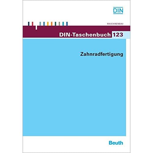 [PDF] Download Zahnradfertigung (DIN-Taschenbuch) Kostenlos