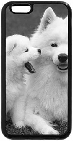 iPhone 6S Plus Case, iPhone 6 Plus Case (Black &amp; White) - Perritos Dogs
