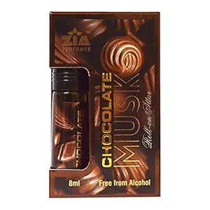 ZIA Chocolate Musk 8ml Roll-On Attar Perfume For Unisex (Non Alcoholic)