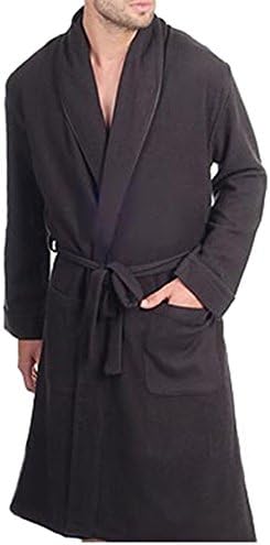 Balldiri 100% Cashmere Kaschmir Herren Bademantel 4-fädig dunkelbraun S