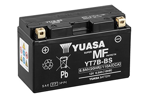 YUASA BATERIA YT7B-BS AGM abierto - con paquete de ácido