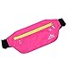 Produktbild squarex Waistpacks, Outdoor Sport Neutral Pure Color Wasserabweisend Nylon Messenger Brust Tasche, Damen, Hot Pink, As Show