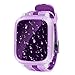 Produktbild Leydee Smart Watch Anti-Drop Wasserdichtes Kind Smartwatch Telefon mit 1,44 Zoll Bildschirm Babyuhr SIM Karte SOS Anruf GPS Tracker Anti-verlorener Monitor für Kinder , pink