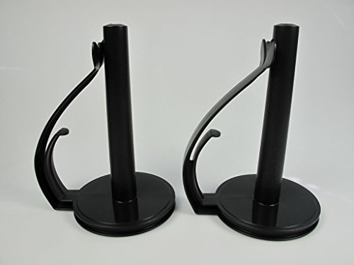 TUPPERWARE Küchenrollenhalter Küchenrollen Halter schwarz (2)