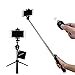 Produktbild xhorizon TM Duktiler Mono-stab mit Fernbedienung des Bluetooths und aufrechter Dreifuß -Ständer, Selfiestab des Bluetooths von fensterladen mit Dreifuß -Ständer für iPhone 7/7plus iPhone 6S/6 Plus Samsung S6 S7 Edge and Other Smartphone