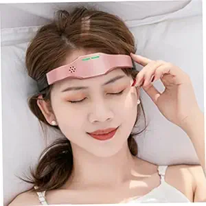 Sisliya Electric Head Relaxing Massage Portable Forehead Massage USB Rechargeable for Improve Sleep Relief The Pain