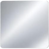 HUMAS 30 x 30 cm Kırılmaz Kendinden Yapışkanlı Kare Ayna, &Ccedil;er&ccedil;evesiz Duvar Aynası, Banyo Yatak Odası Antre ve Makyaj Alanı İ&ccedil;