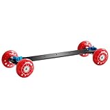 VIELSEITIGE POSITION: 5 1/4-Zoll-Gewindebohrungen auf der Platte können Sie Ihre Kamera vorwärts, mittig oder rückwärts installieren; Kann an deine Kamera anschließen, Kugelkopf, magischer Arm, etc