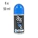 Produktbild 8x4 Deo Roll-on Men "MARKANT" (MUSK) - 6er Pack (6 x 50 ml)