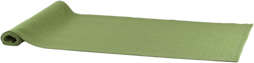 Inorien Masa Örtüsü Runner, Pamuk Polyester Karışım, 40x150 cm (Çimen Yeşil)