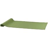 Inorien Masa &Ouml;rt&uuml;s&uuml; Runner, Pamuk Polyester Karışım, 40x150 cm (&Ccedil;imen Yeşil)