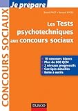 Les tests psychotechniques aux concours sociaux