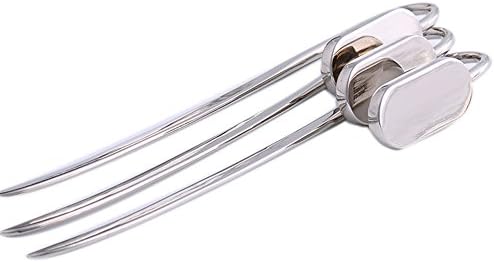 TELLM 3pcs Stainless Steel Swan Neck Bookmark Classic Metal Bookmark Creative Cute Bookmark Gifts graduate student Teacher Souvenirs