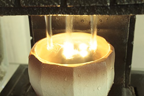 Springbrunnen „Copa“ mit LED Beleuchtung Zimmerbrunnen Zierbrunnen Tischbrunnen - 5