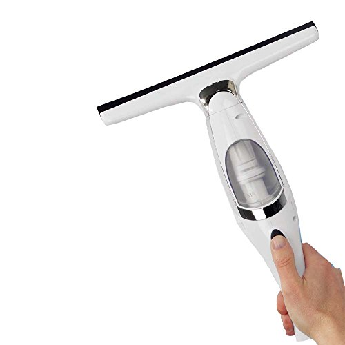 LIMPIACRISTALES, LIMPIAVENTANAS ELÉCTRICO 3 EN 1 CON FUNCIÓN DE ASPIRACIÓN INALÁMBRICO SIN CABLES INCLUYE PULVERIZADOR CON MOPA DE MICROFIBRA Y PALO TELESCÓPICO