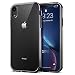 Produktbild gahatoo [kompatibel für iPhone XR] Silikon TPU + Hardcase Transparent [Hybrid Crystal Clear Case Hülle] Handyhülle 2-teilige Hybrid Schutzhülle
